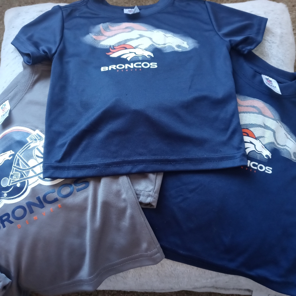Denver broncos baby shirt bundle